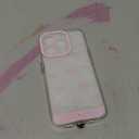 Vibrant LED Bowknot Phone Case, Built-in LED Phone Case, Incoming Call Flash Light Up Phone Case for iPhone 13/14/15/16/17 Pro/Plus/Pro Max (Pink, iPhone 15 pro)