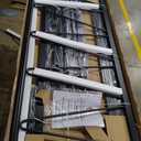 Novilla Queen Bed Frame with Headboard - 14 Inch Modern Matte Black Metal Platform Bed Frame Heavy Duty Slats Support, No Box Spring Needed, Noise-Free