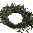 HD 24IN OLIVE LEAVES WREATH