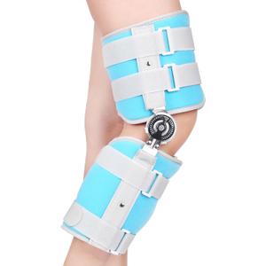 Kids Hinged Knee Brace Children Toddler Knee Immobilizer with Side Stabilizers Pediatric Medical ROM Post Op Knee Brace for Knee Pain Arthritis ACL PCL MCL Meniscus Tear Injuries (Small)