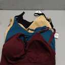 GXXGE 4Pack Nursing Bra for Breastfeeding Maternity Bras Push Up Silk Seamless Pregnancy Bralette Underwear (Large, 4pcs (Black Beige Rosered Blue))