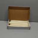 Treela 24 Pcs Flameless Taper Candles Battery Operated Bulk Fake Candles Light LED Candlesticks Flickering Tapered for Wedding Christmas Decoration(Basic,11 Inch,Ivory)