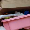 2026 Upgraded Water Table for Toddlers 3+, Water Table for Kids Ages 4-8 with Pump, Play Sink with Running Water, Kitchen Sink for Toddlers, Fishing Game and Outside Sensory Toys (Pink)