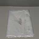 EHZNZIE Crystal Clear Shower Curtain Liner 36x72, PEVA Waterproof Bath Curtain, No Chemical Smell, 2 Weighted Magnets, Durable with Rustproof Metal Grommets