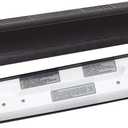 REPTI ZOO Reptile Terrarium Hood Tropical Desert T8 Strip Light Fixture for Use with One 18 Inch UVB Light Bulb 15 Watt(Not Include), ETL Certified