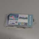 Multifocus Reading Glasses Men Bifocal No Line Progressive Multifocal Reader Blue Light Computer Frame Eyeglasses 2pk (Clear 0 Zero Top Multifocal Lens(black/Brush Gun))