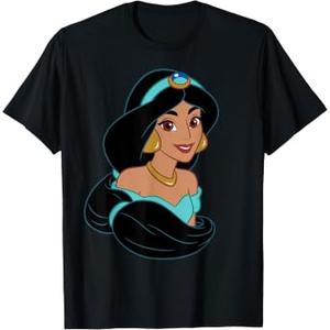 Disney Aladdin Princess Jasmine Big Face Costume T-Shirt, XL