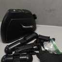 Mini Exercise Bike, himaly Under Desk Bike Pedal Exerciser Portable Foot Cycle Arm & Leg Peddler Machine with LCD Screen Displays (Black)