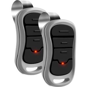 2-Pack Genie Garage Door Opener Remote G3T-A/G3T-R/G3T-BX, Compatible with All Genie Intellicode Garage Door Opener1