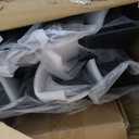 Q235-Steel Integrated Arc 45 Degree Pergola Support Bracket 2x4Actual Tube Dia: 1.5''x 3.2'' Heavy Duty 8Pack