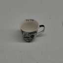 Karma Gifts 14 oz Black and White Boho Mug Mushroom - Cute Coffee and Tea Mug - Ceramic Coffee Mugs for Women and Men (14 Ounces)