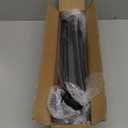 Barcetine American Flag Poles for Outside House - 5ft Tangle Free Flag Pole for House with Holder Bracket,Residential Flagpole Kit for Outdoor Porch Garage - Black