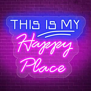 Neon Lighting for Wall Decor, LED Lights Sign USB Powered Light Up with Switch for Party, Office, Kids Room, Birthday Party, Game Room, Wedding Decor, Birthday Party Gift, Gift for Girl Boys., 14"