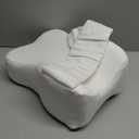 SUDAHIA Knee Pillow for Side Sleeper with Adjustable Strap, Memory Foam Leg Support Cushion for Comfortable Sleep, Spine Alignment, and Relief of Sciatica, Back, Hip, Knee & Joint Pain