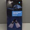 Speedo Unisex-Adult Swim Training Fins Rubber Long Blade, Size Medium