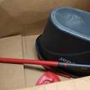 O-Cedar EasyWring Microfiber Spin Mop & Bucket Floor Cleaning System + 2 Extra Refills, Red/Gray