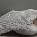 BLOSMON Outdoor Christmas Tree for Porch: 2 Sets 24 Inch Timer Prelit Planter Bushes with 10 Red Cardinals - Remote 60 Lights 8 Modes - Small Pot Urn Filler for Front Door Pathway Yard Decor