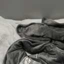 Electric Heated Blanket Twin - 62"x84" Heating Bed Blankets Throw with 10 Heating Levels 8 Hours Auto Off Fast Heating Over-Heated Protection Ultra Soft Warm Flannel ETL Certified Grey