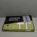 Bird Feeder Pole for Outdoor, 1 Pack 109 Inch Bird House Pole for Outside Heavy Duty, Adjustable Feeder Stand for Smart Wild Birds Watching