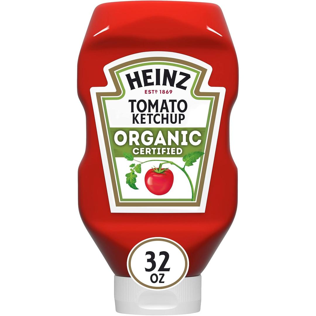 Heinz Organic Tomato Ketchup, 32 oz Bottle (EXP 02/27/26)