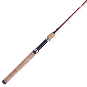 Berkley 6’6” Cherrywood HD Spinning Rod, One Piece Spinning Rod, 6-14lb Line Rating, Medium Rod Power, Fast Action, 1/ 8-3/ 4 oz. Lure Rating Berkley 6’6” Cherrywood HD Spinning Rod, One Piece Spinning Rod, 6-14lb Line Rating, Medium Rod Power, Fast Action, 1/ 8-3/ 4 oz. Lure Rating