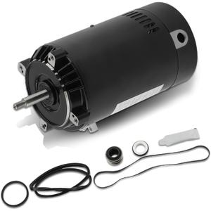 UST1152 Pool Pump Motor 115/230V Round Flange Pool Pump Motor 1.5 HP Fit for Hayward 1 1/2 Horsepower Rating 3450 RPM