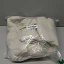 MIULEE Beige Linen Curtains 84 Inch Length 2 Panels for Bedroom Living Room, Soft Linen Textured Window Drapes Semi Sheer Light Filtering Back Tab Rod Pocket Farmhouse Modern Burlap Look Decor