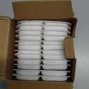 Cat Water Fountain Replacement Filters Fit for 2.5L Fountain with Whiskers Pattern Triple Action Water Pet Cat Drinking Fountain Filter Pack of 12