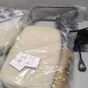 DUMOS Small Armless Home Desk Chair with Low Back Lumbar Support, Height Adjustable PU Leather Computer Task Chair with 360 Swivel Wheels, for Small Space, Kids and Adults, Beige White