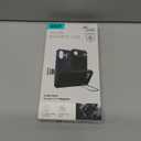 ESR for iPhone 17 Case with Stash Stand, 7X Military-Grade Drop Protection with Camera Control, Shock-Absorbing Phone Rugged Cover, Compatible with MagSafe Accessories, Cyber Series, Black