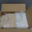 TOPtoper 50 Pack 45 Oz Large Paper Bowls with Lids, Heavy Duty Compostable Paper Bowls for Party, Disposable Bowls Bulk Leakproof and Microwave Safe for Hot/Cold Use (45 OZ)