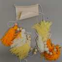 First Birthday Boho Sun Highchair Banner - You Are My Sunshine Tassels