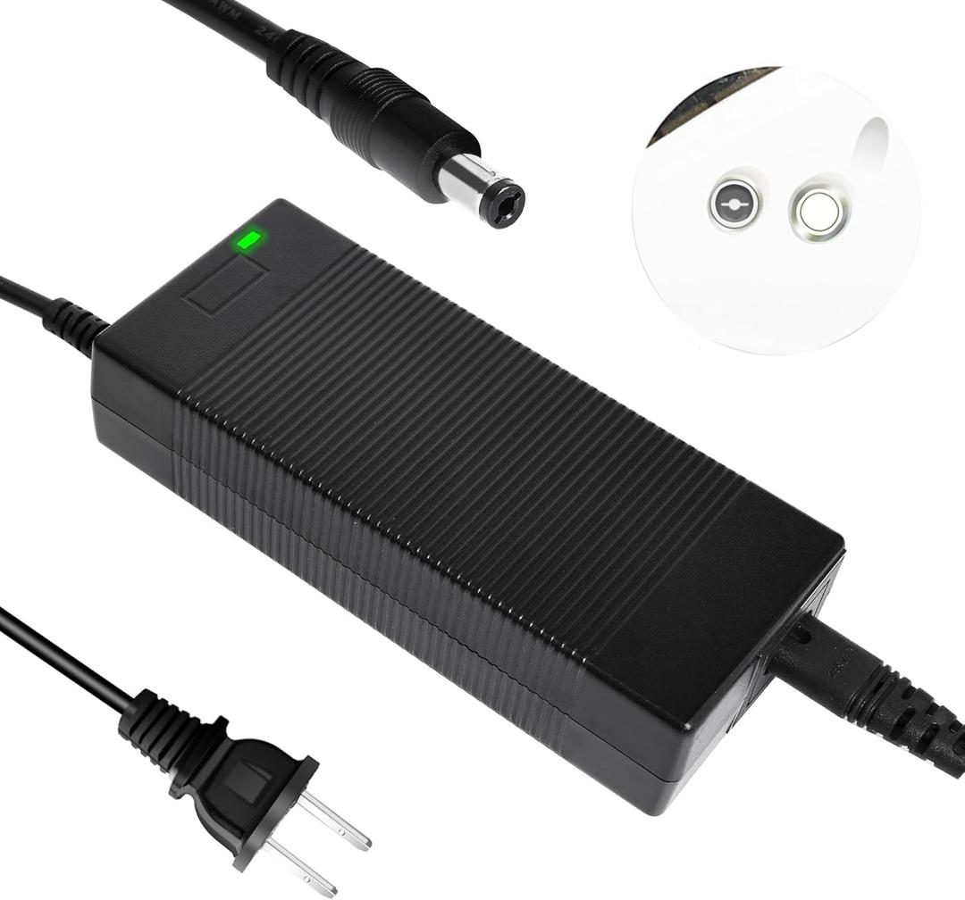 EVAPLUS 54.6V Electric Bike Charger for 48V Lithium Battery Input Voltage AC120V(DC5.5-2.5/2.1MM Jack Connector)&(3-Prong Inline Connector)&(3pin XLR Plug)