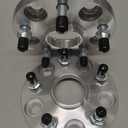 15mm Wheel Adapters 5x115 to 5x114.3 (Hub to Wheel) Hubcentric -Center Bore 70.3mm (Hub) to 56.1mm (Wheel) Enable 5x115 Hub (with 70.3mm Bore) to use 5x114.3 Wheels (2pc M12x1.5) Spacers