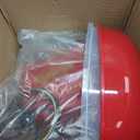 FOHERE Cotton Candy Machine for Kids, Countertop Cotton Candy Maker Homemade Candy Sweets for Birthday Parties, Includes a Scoop and 10 Candy Cones, Red Vintage