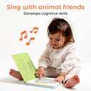 Cali's Books Baby Shark Music Book for Toddlers 1-3 Years Old - Animal Songs Musical Books, Interactive Baby Sound Book, Singing Toy for Children Girls, Learning Song Toys for Toddler Boys, 8 inches wide x 0.73 inches tall