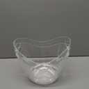 2 Pack Ice Bucket - 4L Clear Acrylic Ice Buckets for Parties, Mimosa Bar Supplies Beverage Tub for Champagne Beer Sparkling Wine Cocktails