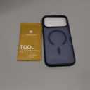 Miracase Magnetic for iPhone 17 Pro Max Case with Screen Protector [Compatible with MagSafe] Slim Thin Phone Case Military-Grade Protected for 17 ProMax Cover Bumper 6.9", Blue