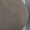Kitchen Chair Cushions Set of 2, High-Resilience Foam Windsor Seat Pads, Dining Chair Cushions with Ties & Textured Cover, 2 Pack, 16.5 x 15.5 x 2, Light Brown
