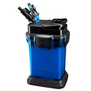 Penn-Plax Cascade 1200 Canister Filter - 315 GPH Aquarium Filter for Tanks Up to 150 Gallons - 360 Degree Flow Valves, Poly Fiber Pads, Bio-Sponge & Activated Carbon -Fresh & Saltwater -11.5x11x20.5in