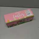 60 Pack Plastic Printed Easter Eggs, 2.4 Inch Fillable Empty Eggs Bulks for Easter Eggs Hunt, Easter Basket Stuffers Fillers, Classroom Prize Supplies, Filling Treats and Party Favors