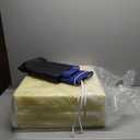 Patio Chair Cushion 20x20x4 Inch Outdoor Waterproof Seat Cushions Indoor Double Piping Durable Comfortable Square Dining Chair Pads Blue with Zipper Chair Pad-Set of 2