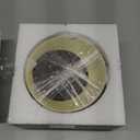 Ceramic Cat Food Bowl Set - 5.75 Inch Colorful Cute Cat Dishes with Non Slip Pads - Wide Shallow Whisker Friendly - Microwave and Dishwasher Safe - 6 Pack - 8.5 Oz