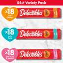 Delectables Squeeze Up Handheld Lickable Treats, Chicken, (Tuna and Tuna and Salmon) 54 Count