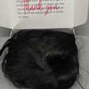 Morvally Women's 26" Long Straight Black Synthetic Resistant Hair Wigs with Bangs Natural Looking Wig for Women Halloween Cosplay