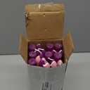 Patelai 20 Pcs Christmas Advent Candle Set Taper Candles 10 Inch Purple and Pink Christmas Candles Candlesticks for Wedding Advent Home Church Holiday Decoration Party Celebrations