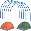 DIY 17 in, 36 Packs Long Approximately 52ft, Diameter - 6.5mm Tent Pole, Replacement, Plant Grow Tunnel Telescopic RodSuitable for All Kinds of Outdoor Camping Tent