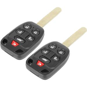 X AUTOHAUX 2pcs Car Replacement Key Fob Keyless Remote Entry Key Shell Case for Honda Odyssey 2011 2012 2013 N5F-A04TAA