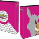 Ultra Pro:-Pokemon Eevee Trading Card Game, 3 Ring Album Holds 9 Pocket Pages, Durable