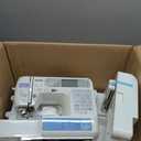 Brother SE700 Sewing and Embroidery Machine, Wireless LAN Connected, 135 Built-in Designs, 103 Built-in Stitches, Computerized, 4" x 4" Hoop Area, 3.7" Touchscreen Display, 8 Included Feet, White